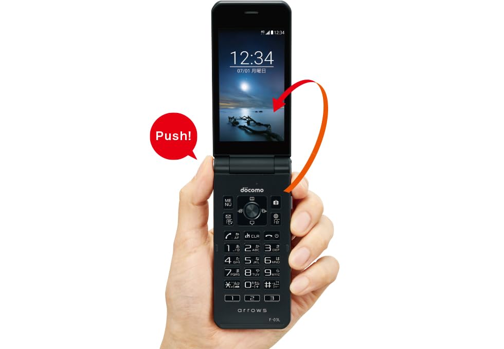 Amazon | 【整備済み品】 FCNT arrows ケータイ F-03L 販売時期：2019